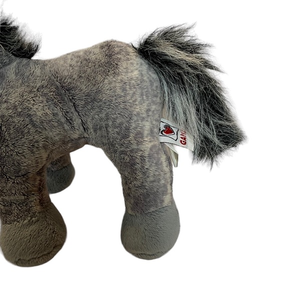 Ganz Webkinz Grey Arabian Horse Pony Plush Stuffed Animal No Code Soft Clean 10” - Picture 2 of 16